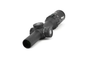 Sig Sauer Tango6 Rifle Scope, 1-6X24mm, 30mm, FFP, 5.56/7.62 Horseshoe Dot Illuminatedinated Reticle, Black, SOT61111