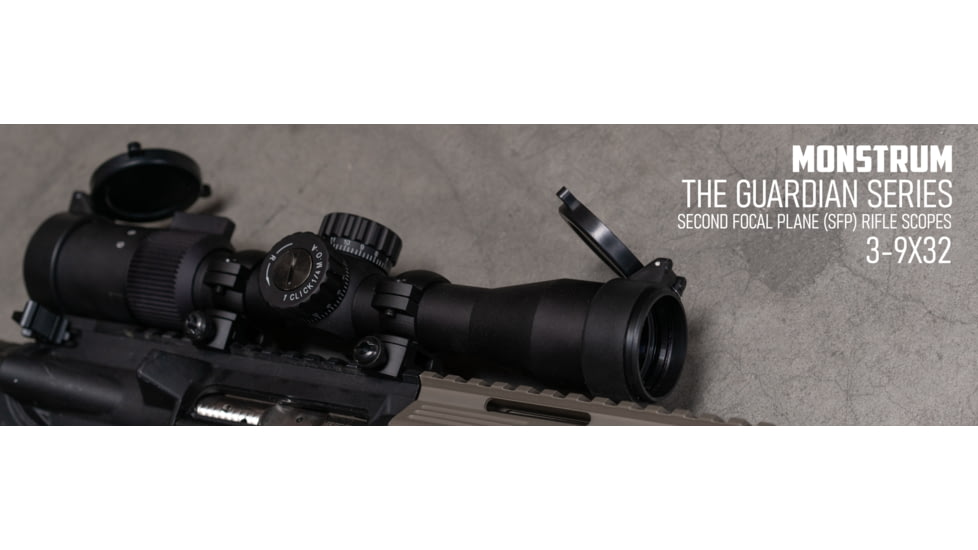 Monstrum Guardian 39x32mm Tactical Rifle Scope FREE S&H SG3932
