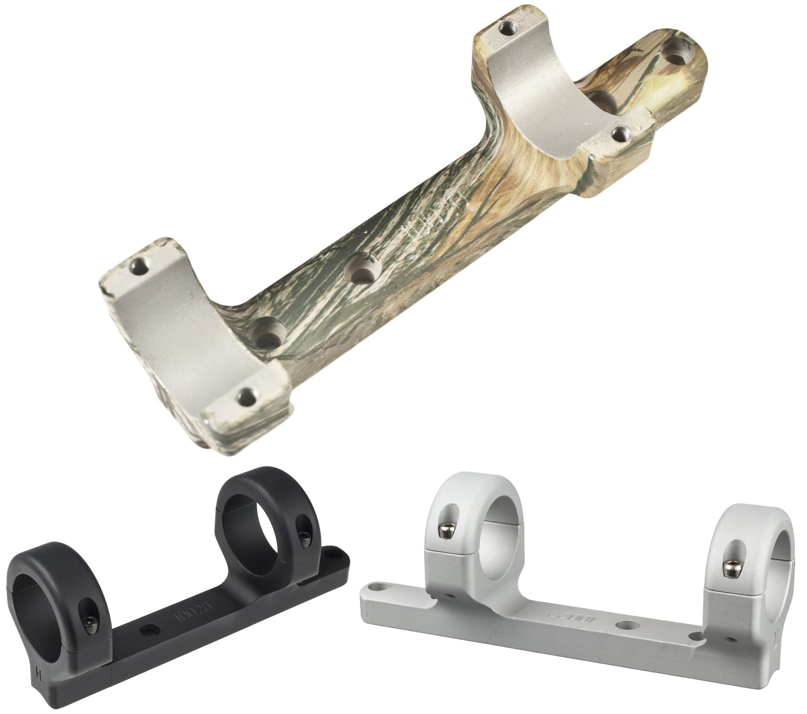 DNZ CVA Rifle Black Powder 1 Inch Scope Tube Mounts FREE S&H 10022