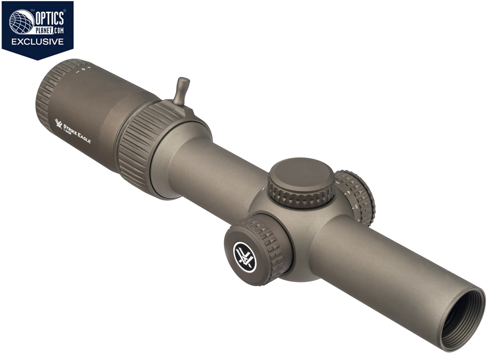 Swampfox Tomahawk 1-8x24mm Rifle Scope, 30mm Tube, Second Focal