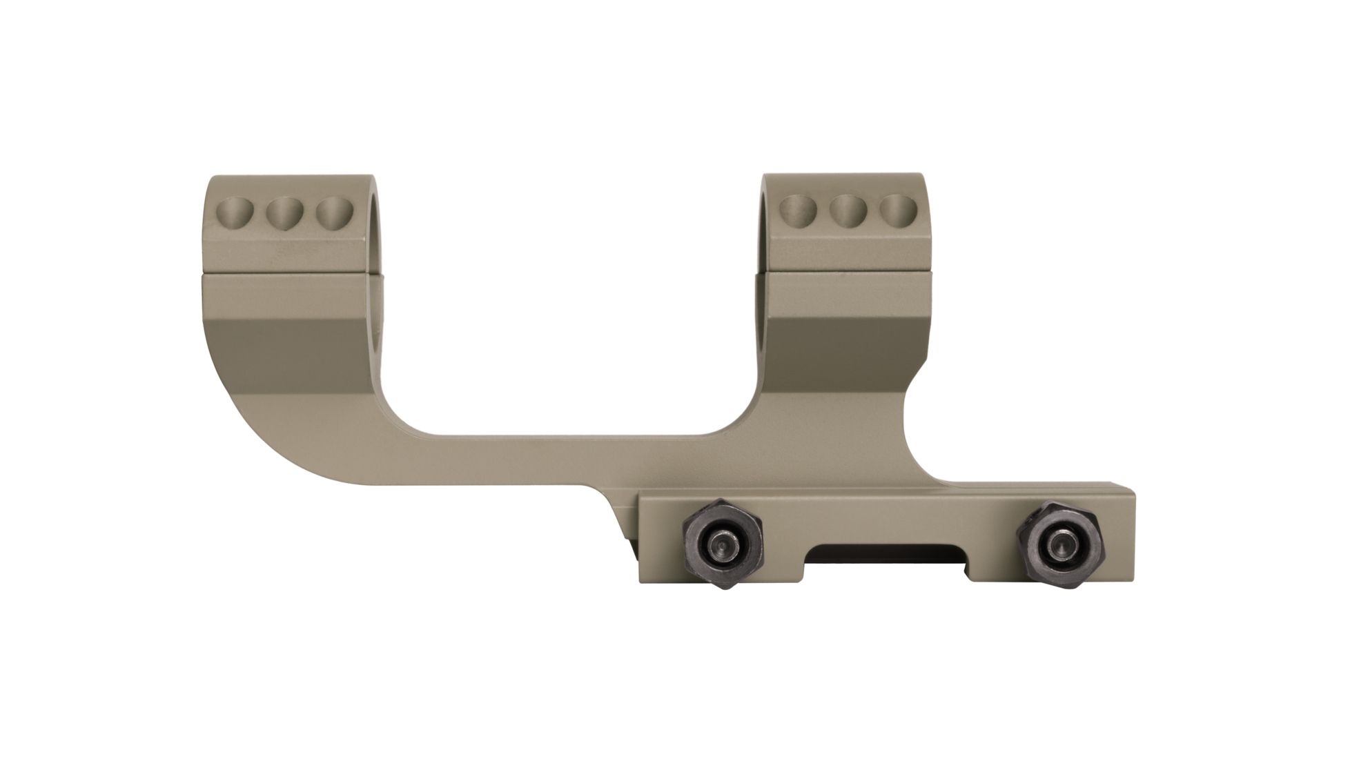 Monstrum Offset Cantilever Dual Ring Scope Mount ZR254T, ZR254B