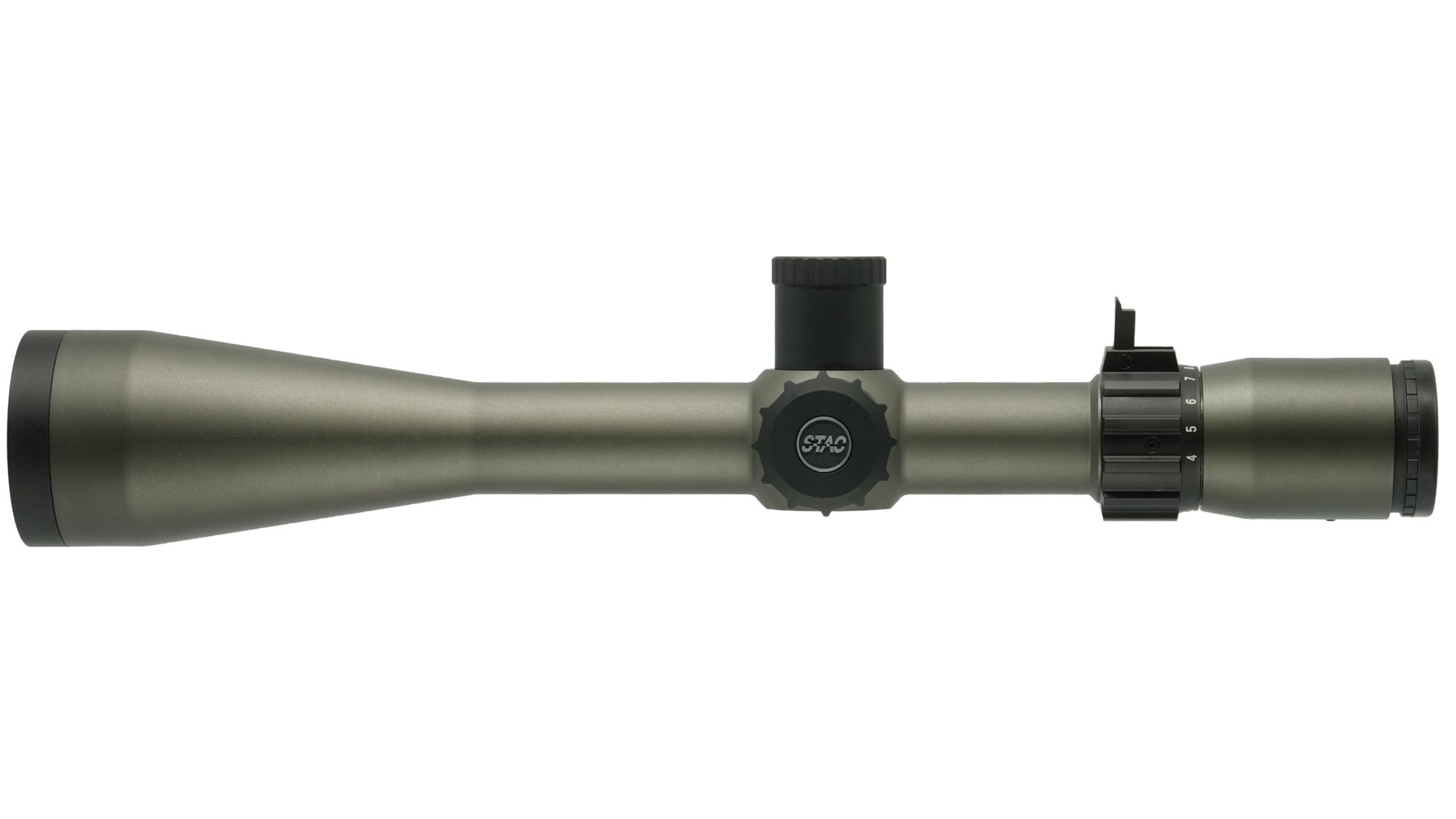 Exclusive Sightron Black/Gray STAC 420x50 Rifle Scope
